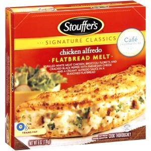 1 serving (170 g) Signature Classics Chicken Alfredo Flatbread Melts