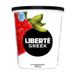 1 serving (175 g) Organic Strawberry 2% Yogurt