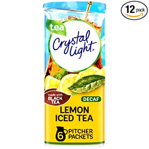 1 serving (19 g) Decaffeinated Natural Lemon Iced Tea Mix