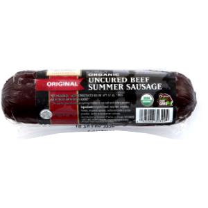 1 serving (2 g) Uncured Beef Summer Sausage