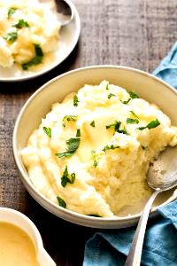 1 serving (2 oz) Garlic Mashed Potatoes