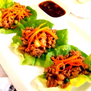 1 serving (2 oz) Sesame-Ginger Dipping Sauce (Lettuce Wraps)