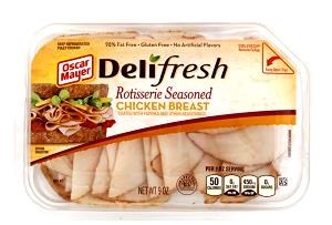 1 serving (2 oz) Shaved Chicken Breast