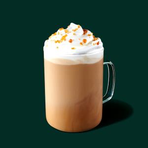 1 serving (20 oz) Caramel Brulee Latte (Venti)