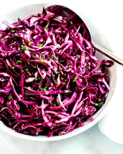 1 serving (2.2 oz) Red Cabbage Slaw