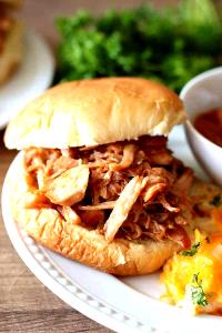 1 serving (236 g) Hand Pulled Pork