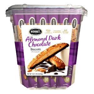 1 serving (24 g) Dark Chocolate Almond Biscotti