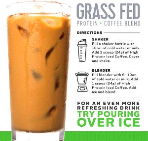 1 serving (24 oz) Orange Spiced Iced Coffee Sweetened (Venti)