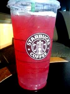 1 serving (24 oz) Tazo Passion Shaken Iced Tea Lemonade (Venti)