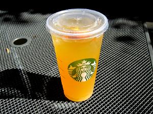 1 serving (24 oz) Valencia Orange Refresher (Venti)