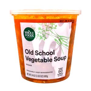 1 serving (245 g) Old School Vegetable Soup