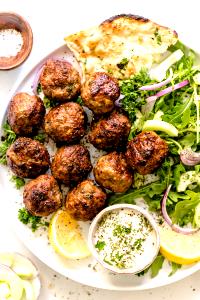 1 serving (248 g) Greek Meatballs