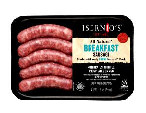 1 serving (2.5 oz) Pork Breakfast Sausage