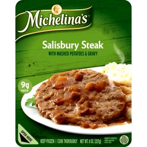 1 serving (255 g) Salisbury Steak 