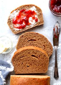 1 serving (26 g) 100% Whole Wheat Bread