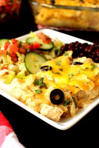 1 serving (269 g) Enchilada Casserole