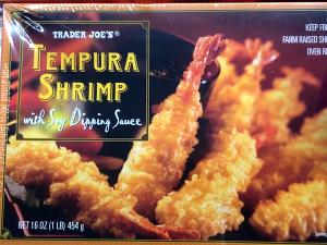 1 serving (3 oz) Tempura Shrimp