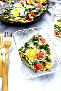 1 serving (303 g) Egg White Greek Frittata