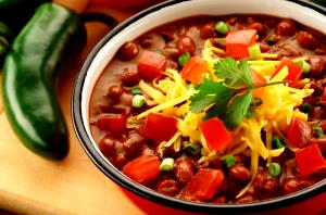 1 serving (306 g) Veggie Chili (Large)