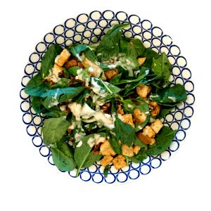 1 serving (31 g) Spinach Salad Kit