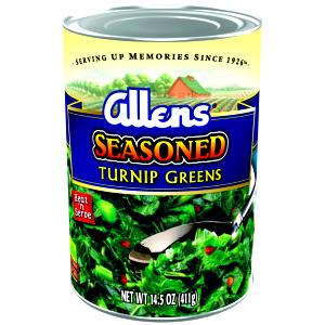 1 serving (3.2 oz) Turnip Greens