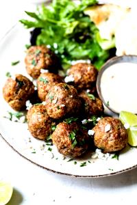 1 serving (3.3 oz) Spicy Lamb Meatballs