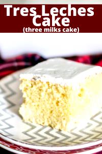 1 serving (34 g) Tres Leches Cake Mix - Three Milk