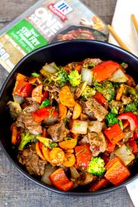 1 serving (340 g) Steak Stir Fry