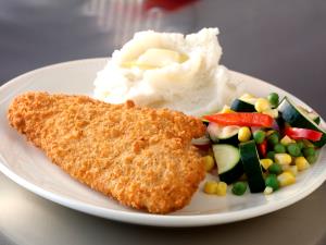 1 serving (3.5 oz) Breaded Flounder