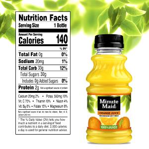 1 serving (36 g) Minute Maid Apple Juice Add-In (RT 44)