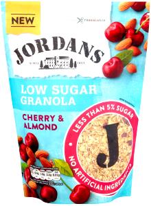 1 serving (3.8 oz) Almond Granola with Cherries (2000)