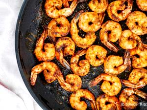 1 serving (4 oz) Blackened Shrimp