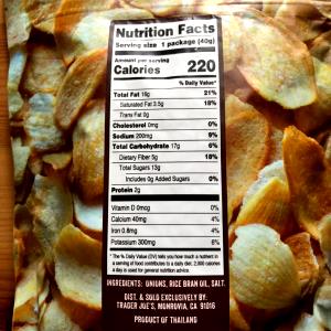 1 serving (40 g) Crispy Onion Chips