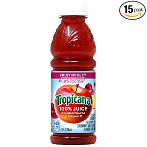 1 serving (40 oz) Tropicana Fruit Punch (Large)