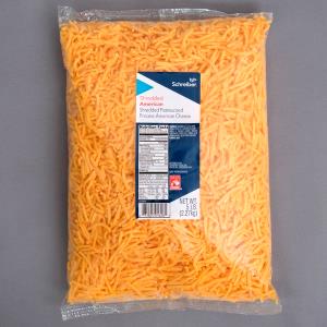 1 serving (42 g) Shredded American Cheese