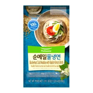 1 serving (425 g) Buckwheat Cold Noodles with Radish Kimchi Broth