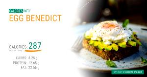 1 serving (436.3 g) 55 Plus One Egg Benedict