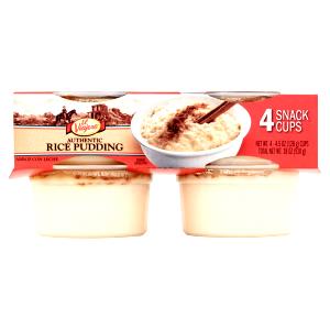 1 serving (4.5 oz) Rice Pudding