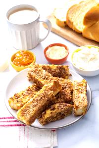 1 serving (467.5 g) Orange Stuffed French Toast