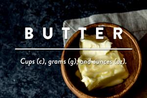 1 serving (5 g) Butter