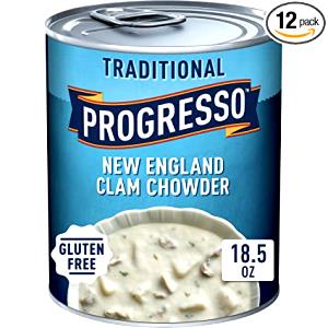 1 serving (5 oz) New England Clam Chowder