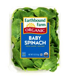 1 serving (5 oz) Spinach Salad (5 oz)