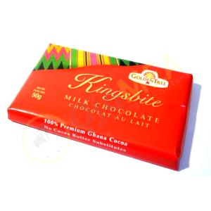 1 serving (50 g) Kingsbite Milk Chocolate