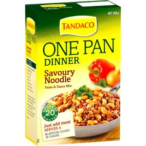 1 Serving (50.0 G) Savoury Noodle (One Pan Dinner), Tandaco