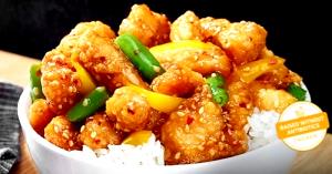 1 serving (5.3 oz) Honey Sesame Chicken Breast