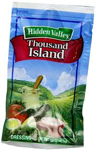 1 serving (57 g) Hidden Valley Thousand Island Dressing