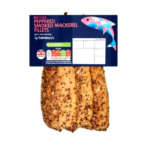 1 serving (57 g) Smoked Peppered Mackerel Fillets