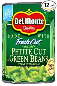 1 serving (58 g) Petite Green Beans