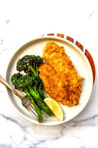 1 serving (6 oz) Coconut Crusted Tilapia