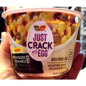 1 serving (63 g) Just Crack An Egg Protein Packed Scramble